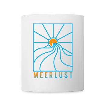Mehr Lust auf Meer - Tasse - Weiß - Vorne
