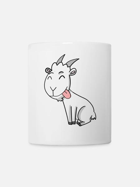 Chèvre Chèvre Buck - Mug blanc - blanc