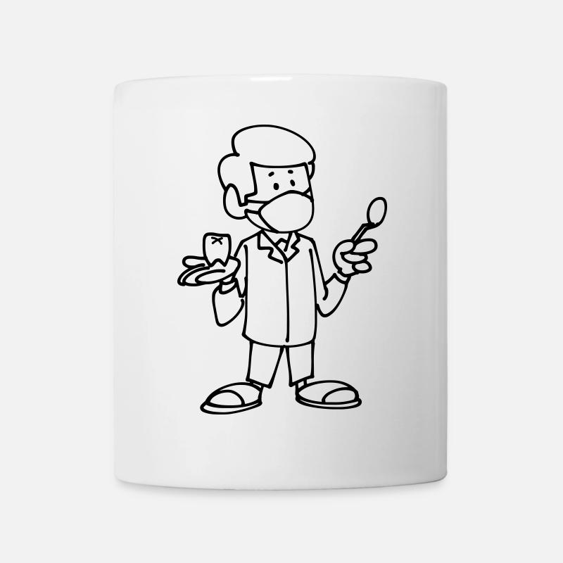 Zahnarzt - Tasse - Weiß