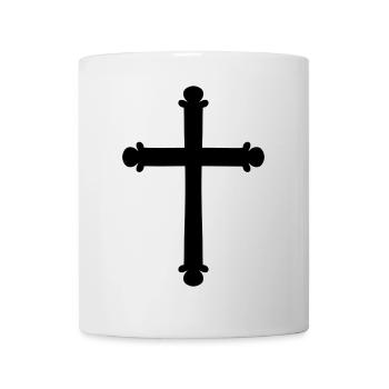 Cross / Christian Cross - Mug - white - Front