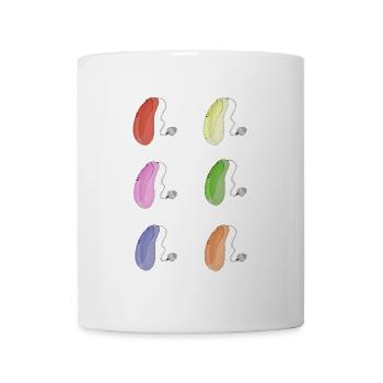 Colorful Hearing Aids - Mug - white - Front