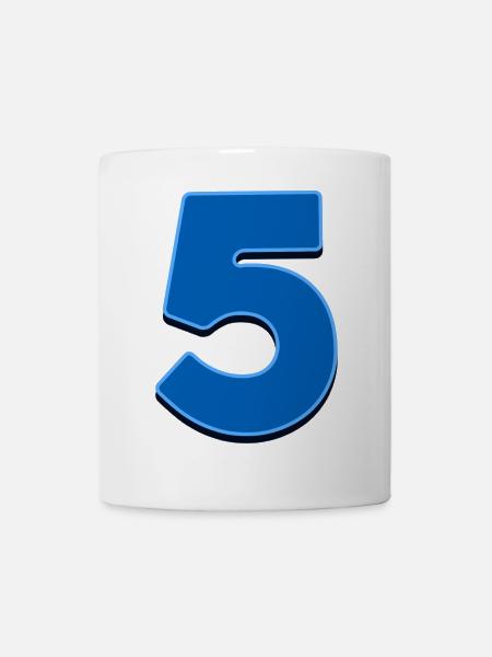 5 - Tasse - Weiß