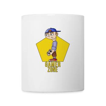 Zone des joueurs - Mug blanc - blanc - Devant