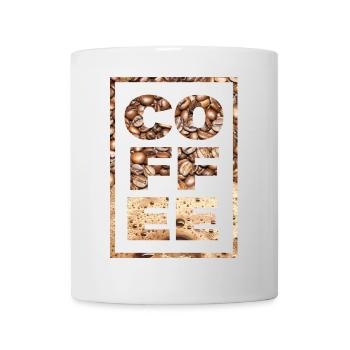 Coffee Saying Coffee Drinker Coffee Beans Caffeine - Mug - white - Front