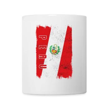Peru Flag - Mug - white - Front