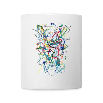 Abstract - Mug - white - Front