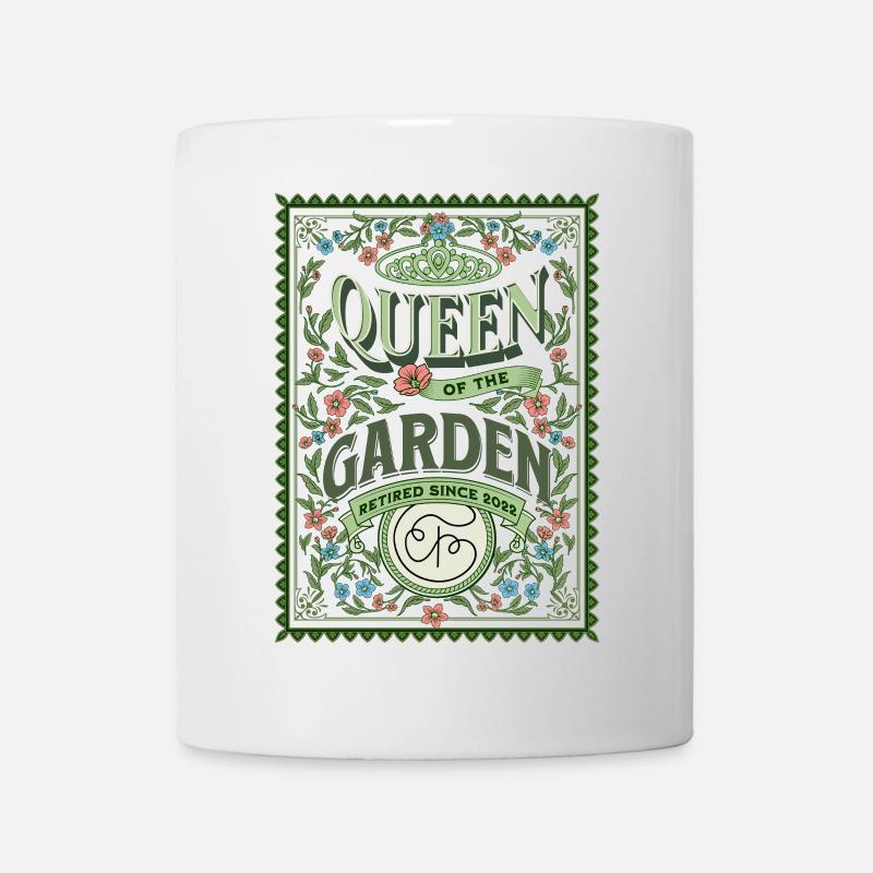 Rentnerin Garten Gartenarbeit Ruhestand - Tasse - Weiß