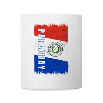 drapeau du Paraguay - Mug blanc - blanc - Devant