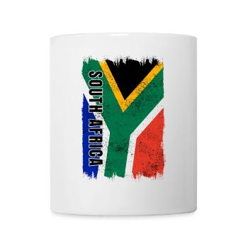 South Africa flag - Mug - white - Front