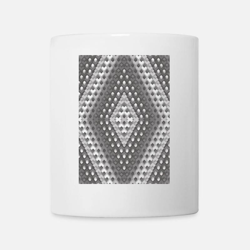 Gray gradient - Mug - white