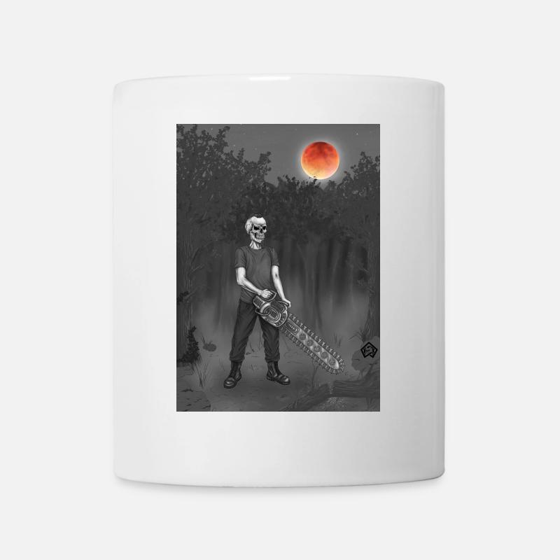 Forest worker, forester, forester, full moon - Mug - white