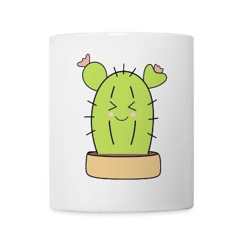 Cactus, cacti, succulents, plant cute - Mug - white - Front