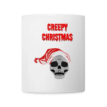 weihnachtshumor, creepy christmas - Tasse - Weiß - Vorne