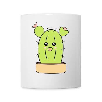 Cactus, cacti, succulents, plant cute - Mug - white - Front