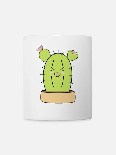 laughing cactus - Mug - white