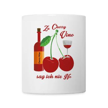 Wein Liebhaber - Tasse - Weiß - Vorne