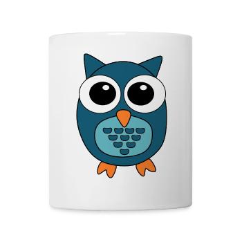 Owl Blue Owl - Mug - white - Front