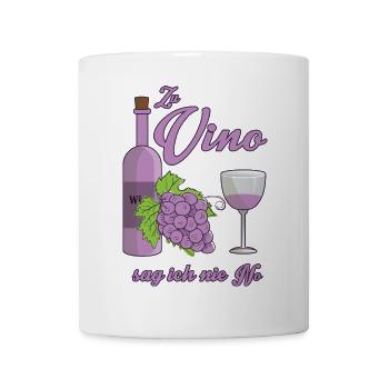 Wein Liebhaber - Tasse - Weiß - Vorne