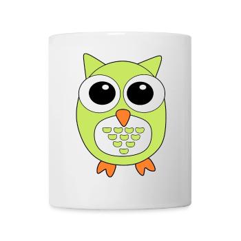 Owl Green Owl - Mug - white - Front