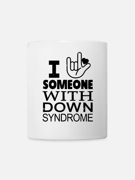 Down syndrome lovers - Mug - white