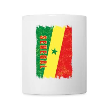 Senegal flag - Mug - white - Front