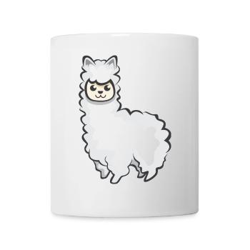 Alpaca Symbol Animal Sheep Illustration icon Graphic - Mug - white - Front