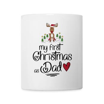 My first Christmas as Dad - Mug - white - Front