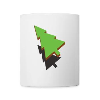 3d Christmas Tree - Mug - white - Front