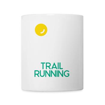 Trailrunning - Tasse - Weiß - Vorne