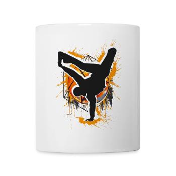 Breakdance - Breakdancer - Breakdancing - Bboy - Mug - white - Front