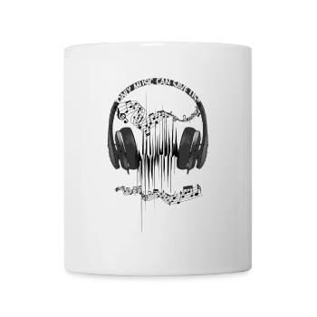 Bow Helmets Musikrettungen - Tasse - Weiß - Vorne