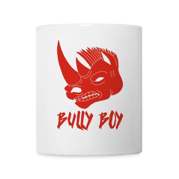 Tête de rhinocéros rouge - Mug blanc - blanc - Devant