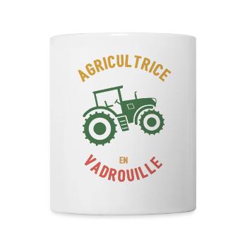 Farmer in Mop - Mug - white - Front