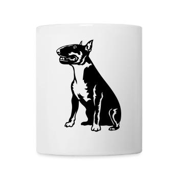 Bull terrier - Mug - white - Front