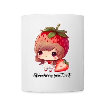 Strawbeery Sweetheart - Mug - white - Front