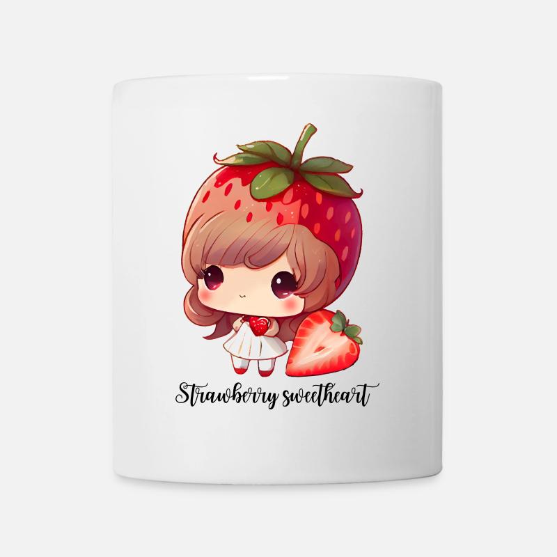 Chérie Strawbeery - Mug blanc - blanc