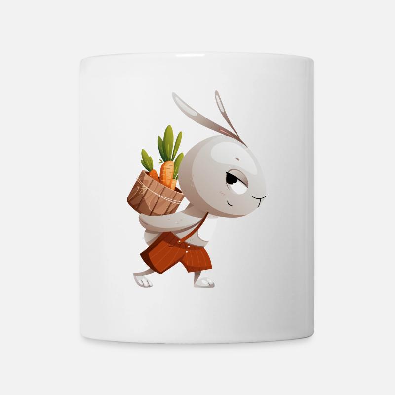 jardinage, jardiner, jardinier - Mug blanc - blanc