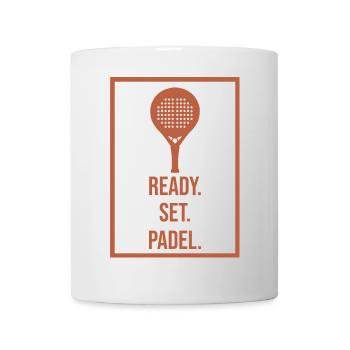 Racket Player Padel Statement Padel Game Sport - Mug - white - Front