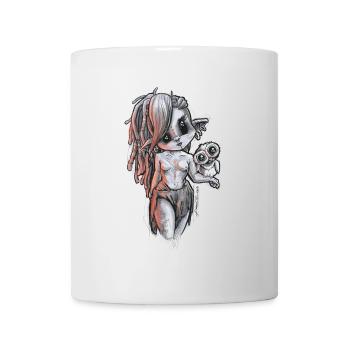 Nordic Wild Girl - Mug - white - Front
