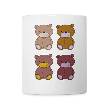 bären bande 4 - Tasse - Weiß - Vorne