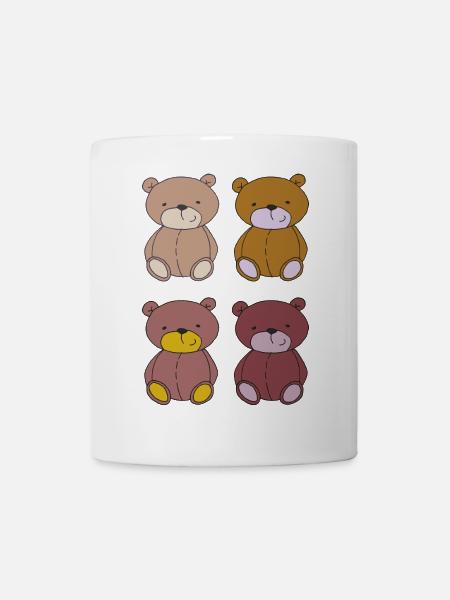 bären bande 4 - Tasse - Weiß