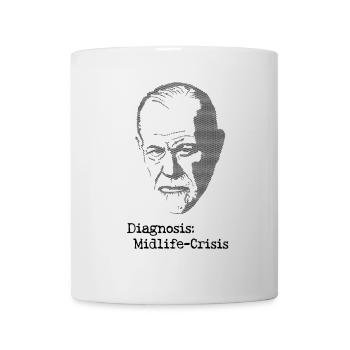 Diagnosis Midlife Crisis - Mug - white - Front
