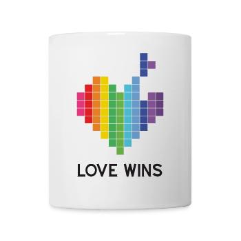 Pride Month LGBT - Love Wins - Mug - white - Front