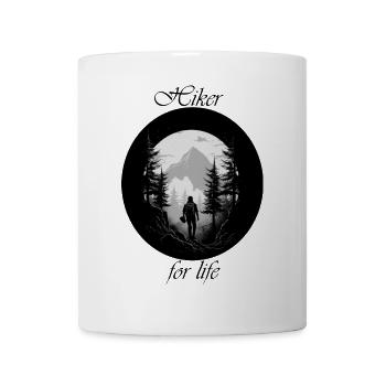Hiker for lifer - Mug - white - Front