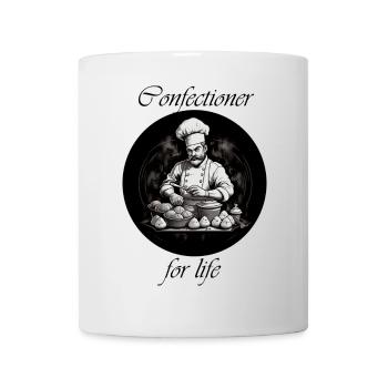 Confectioner for life - Mug - white - Front
