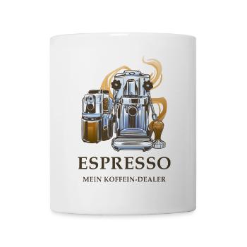 Espresso Design - Tasse - Weiß - Vorne
