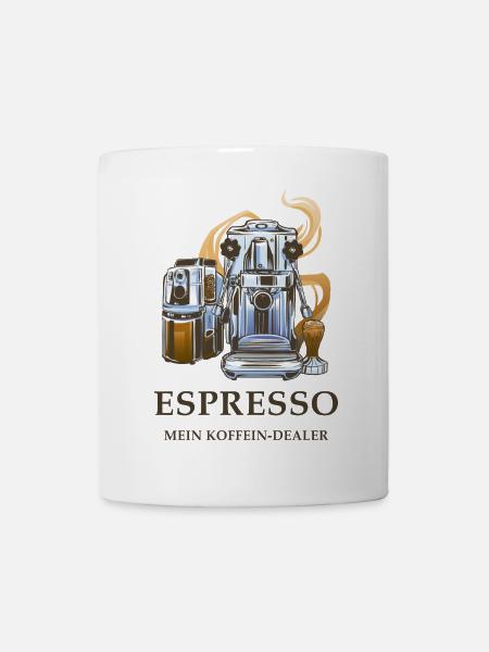 Espresso Design - Tasse - Weiß