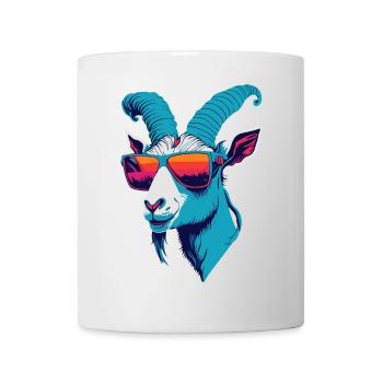 Rébellion des chèvres - Mug blanc - blanc - Devant