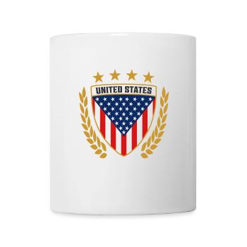 Champions USA - Feiern Sie den amerikanischen Stolz - Tasse - Weiß - Vorne