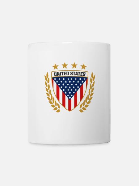 Champions USA - Célébrez la fierté américaine - Mug blanc - blanc